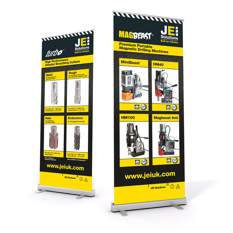 Image of branded exhibition stands for the service page Printers in Lancashire